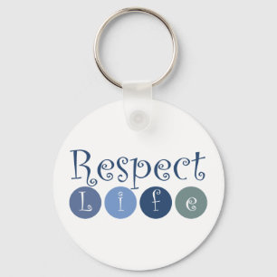 Respekt-Leben-Kreis Schlüsselanhänger