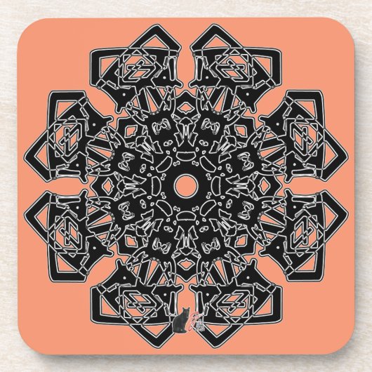 Respekt Octa Glyph Dusk Untersetzer (Vorderseite)