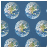 Respekt-Planeten-Erdblau-Gewebe Stoff (Muster)