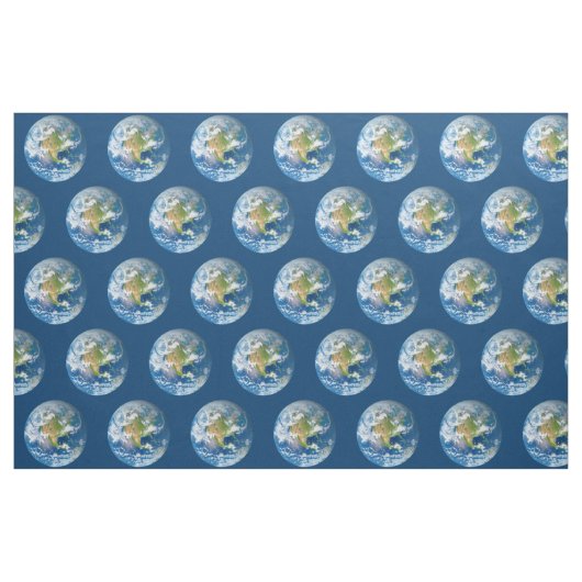 Respekt-Planeten-Erdblau-Gewebe Stoff (Fat Quarter (45,7 x 55,9 cm))