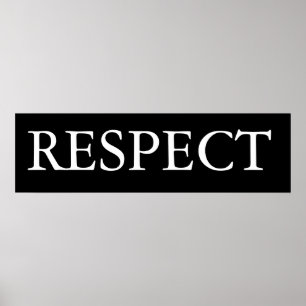Respekt Poster
