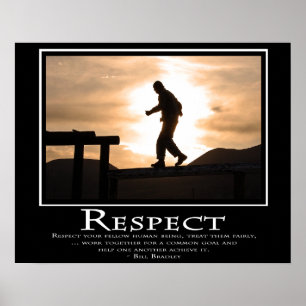 Respekt Poster