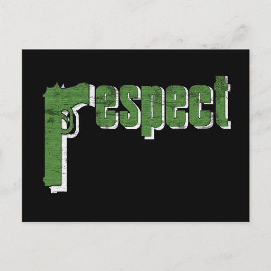 Respekt Postkarte (Vorderseite)