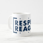 Respekt Reagan Kaffeetasse (Vorderseite Links)