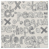 Respekt Stoff (Nahaufnahme)