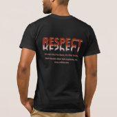 Respekt T-Shirt (Rückseite)