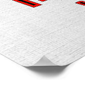 Respekt vor Regenbogen Poster (Ecke)