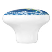 Respekt-Zukunft des Planeten-ErdKeramik-Griffs Keramikknauf (Seitenansicht)