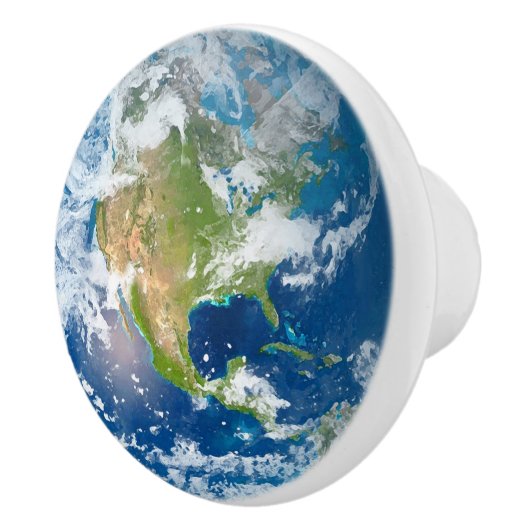 Respekt-Zukunft des Planeten-ErdKeramik-Griffs Keramikknauf (Rechts)