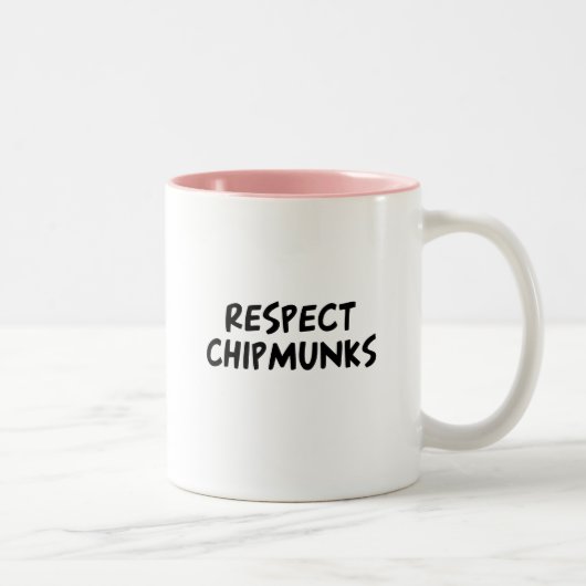 RespektChipmunks Zweifarbige Tasse (Rechts)