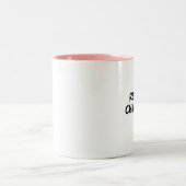 RespektChipmunks Zweifarbige Tasse (Mittel)