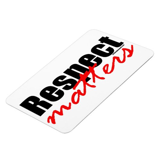 Respektfragen Magnet (Linke Seite)