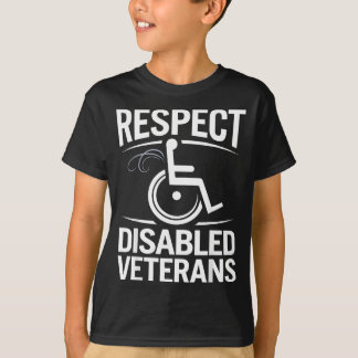 Respektiere behinderte Veteranen T-Shirt