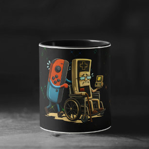 Respektiere deine Älteren Retro-Gaming-Control Lus Tasse