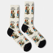 Respektiere deine Älteren Retro-Spielcontroller Lu Socken (Rechts)
