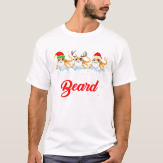 Respektiere den Bart Weihnachten T-Shirt