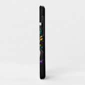 Respektiere den Basketball-Design-Drip Case-Mate iPhone Hülle (Hinten/Links)