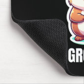 Respektiere den Groundhog-Flüsterer Lustiger Vinta Mousepad (Ecke)