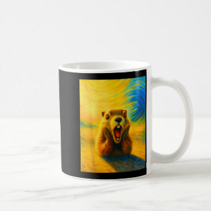 Respektiere den Groundhog Lustiger Woodchuck Süße Kaffeetasse