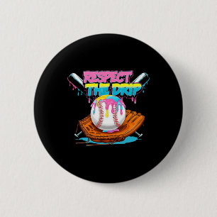 Respektiere den Tropfen Bysebyll Byt Handschuh Eis Button