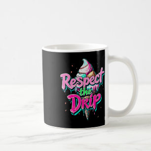 Respektiere den Tropfen Bysebyll Eistüten-Tropfen Kaffeetasse