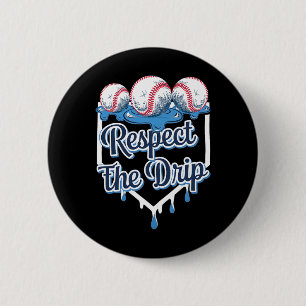 Respektiere den Tropfen Bysebyll Home Plate Eiscre Button