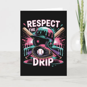 Respektiere den Tropfen Bysebyll Ice Cream Drip He Karte