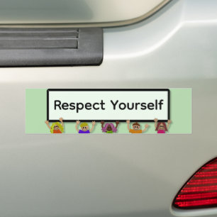 Respektiere Dich Selbst Aufkleber Autoaufkleber