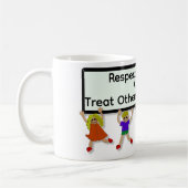 Respektiere Dich Selbst Kaffeetasse (Links)