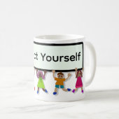 Respektiere Dich Selbst Kaffeetasse (VorderseiteRechts)