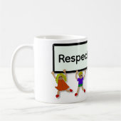 Respektiere Dich Selbst Kaffeetasse (Links)