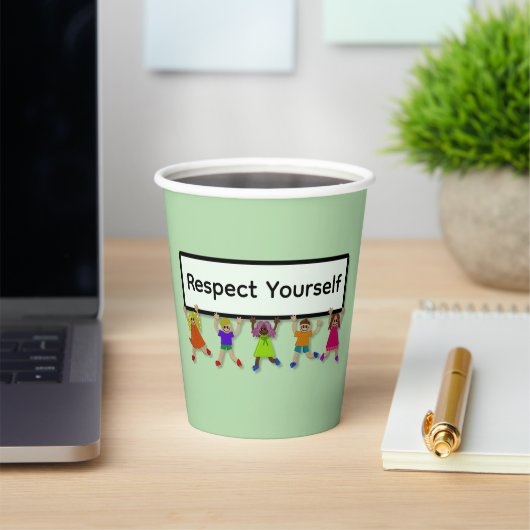 Respektiere Dich Selbst Papierbecher (InSitu)