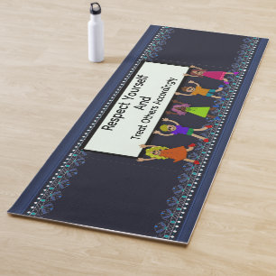 Respektiere Dich Selbst Yoga Mat Yogamatte