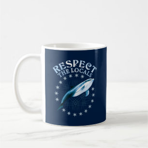 Respektiere die Einheimischen - Delfinliebhaber-Zi Kaffeetasse