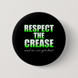Respektiere die Falte D B G T Kinder Lacrosse Team Button