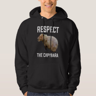 Respektieren der Capybara Capibara-Nagel Hoodie