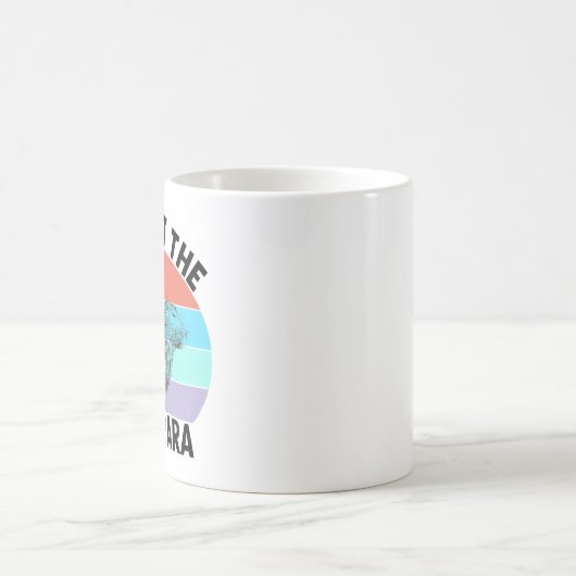 Respektieren der Capybara Funny Rodent Capibara Kaffeetasse (Mittel)