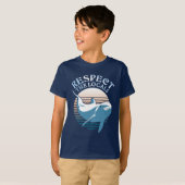 Respektieren der Einheimischen - Dolphin Awareness T-Shirt (Vorne ganz)