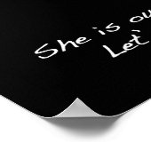 Respektieren der Erde Poster (Ecke)