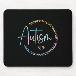 Respektieren der Liebe Unterstützung der Autismus Mousepad
