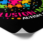 Respektieren der Liebe Unterstützung Inklusion Her Poster (Ecke)