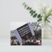 Respektieren der Postkarte "Meine Existenz" (Spani (Stehend Vorderseite)