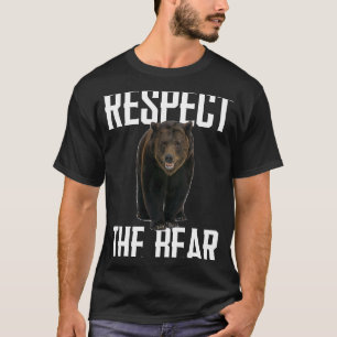 Respektieren des bären Wildtieres für Bären T-Shirt
