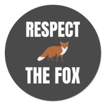 Respektieren des Fuchs