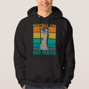 Respektieren des großen Vogelziels für einen WWU-V Hoodie