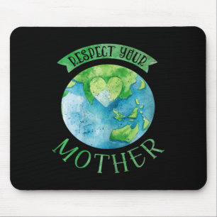 Respektieren des Klimawandels auf dem Niedlichen P Mousepad