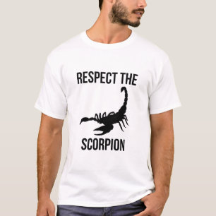 Respektieren des Skorpion T-Shirt