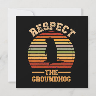 Respektieren des Urlaubsortes Groundhog