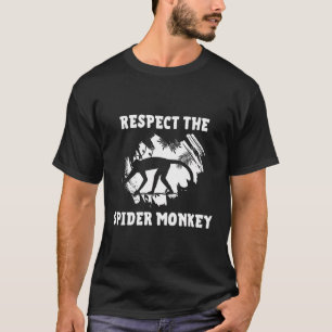 Respektieren des vom Aussterben bedrohten Affen T-Shirt
