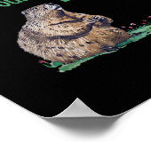 Respektieren Groundhog Shirt _ Funny Groundhog Day Poster (Ecke)
